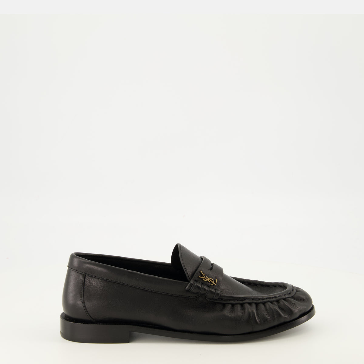 Mocassins 로퍼 섭플 블랙 로퍼 Saint Laurent Noir Femme