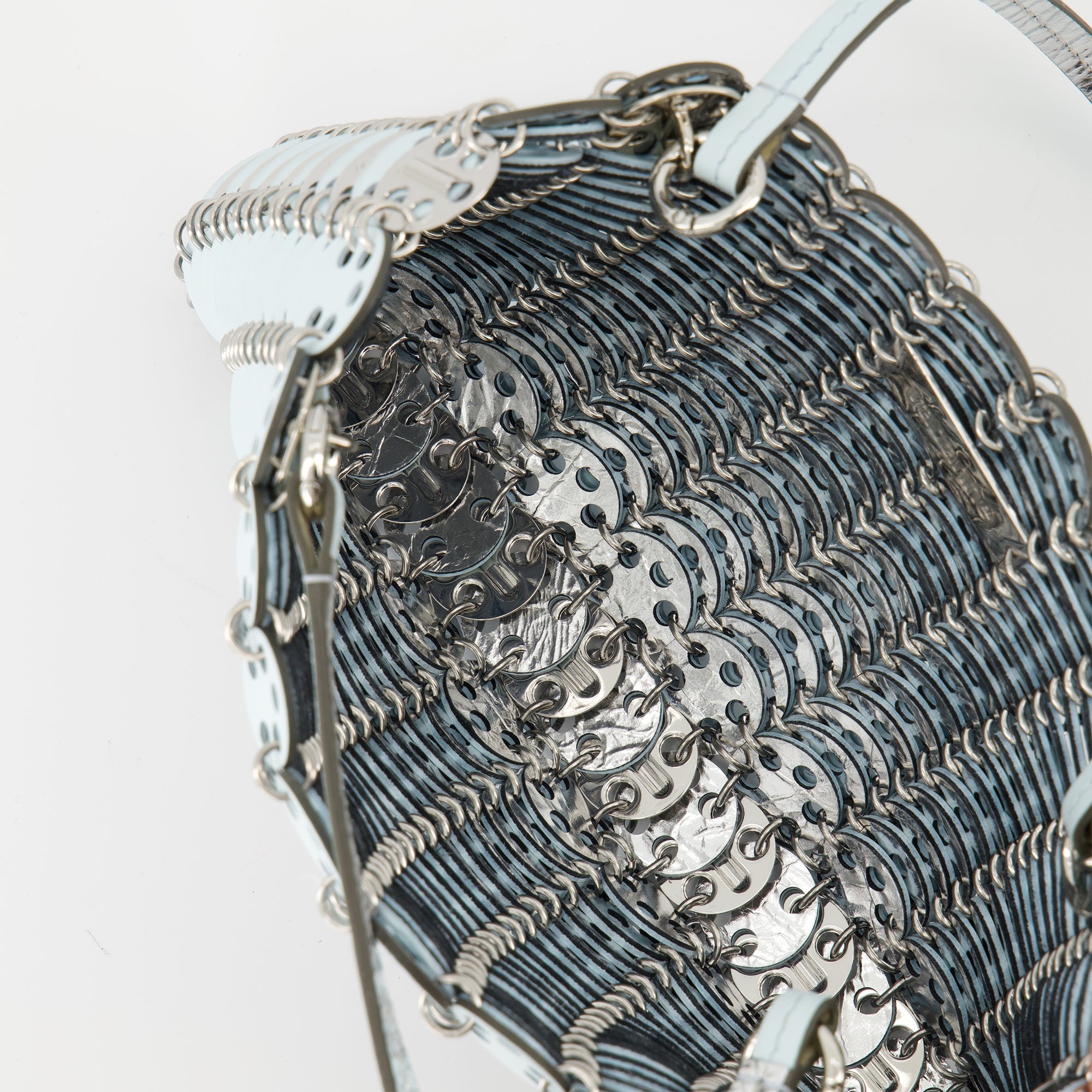 Sacs bandoulière Sac 1969 Flip Rabanne Bleu Femme