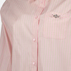 Chemises Chemise crop Versace Rose Femme