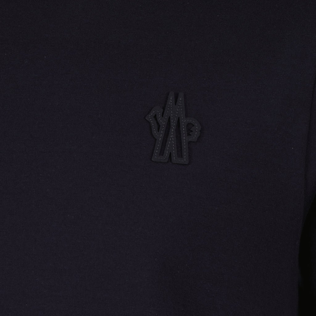 T-shirts Set di tre t-shirt in cotone nero, grigio e bianco Moncler Grenoble Multicolore Homme