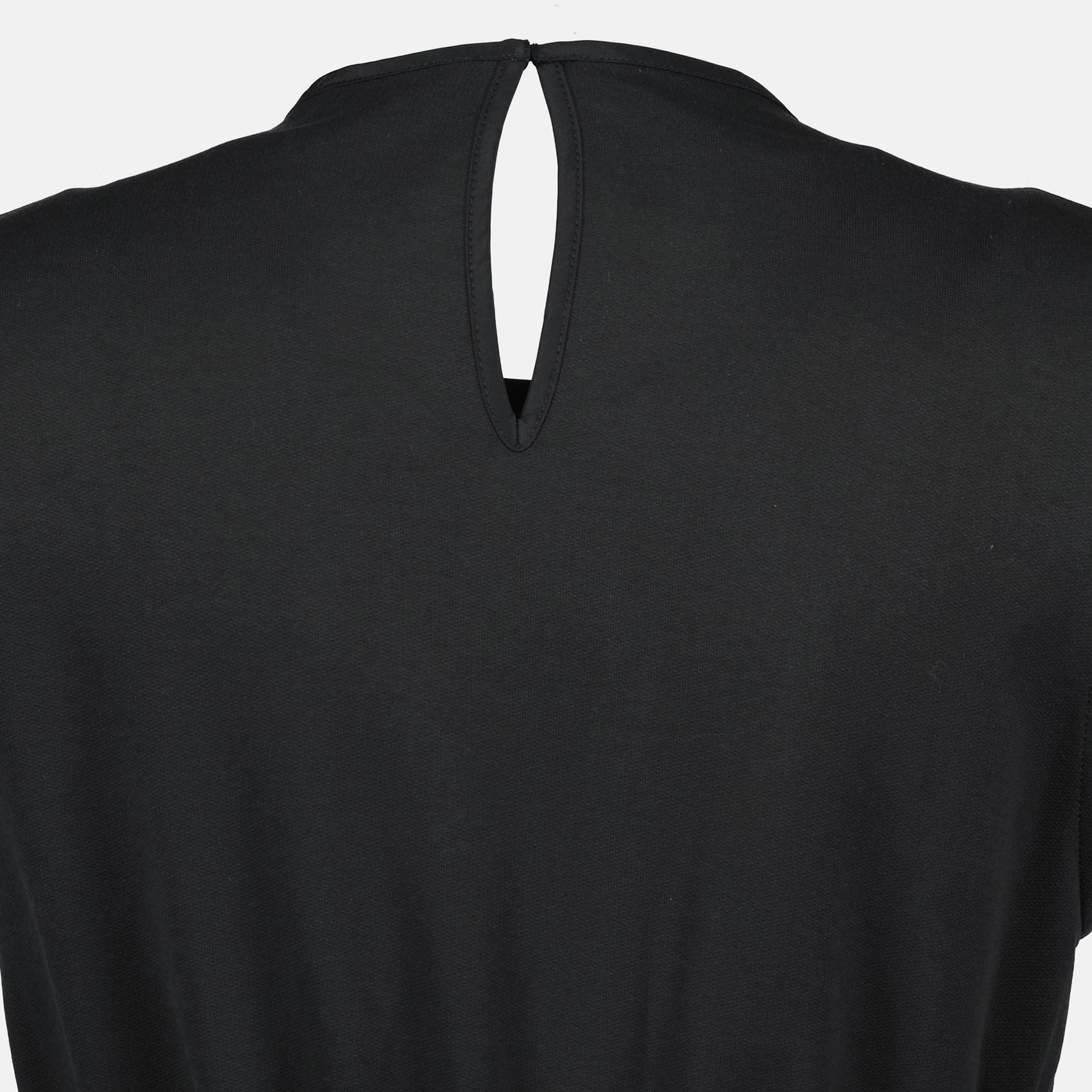 Robes Robe bi-matière Moncler Noir Femme