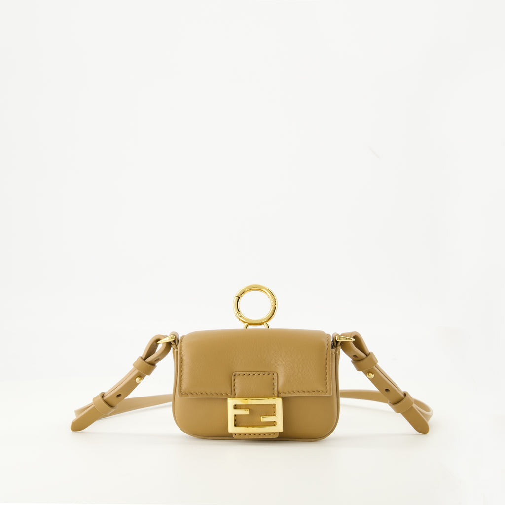 Image of the Fendi Mini Baguette bag for Women - Autumn-Winter 2025 - Front View