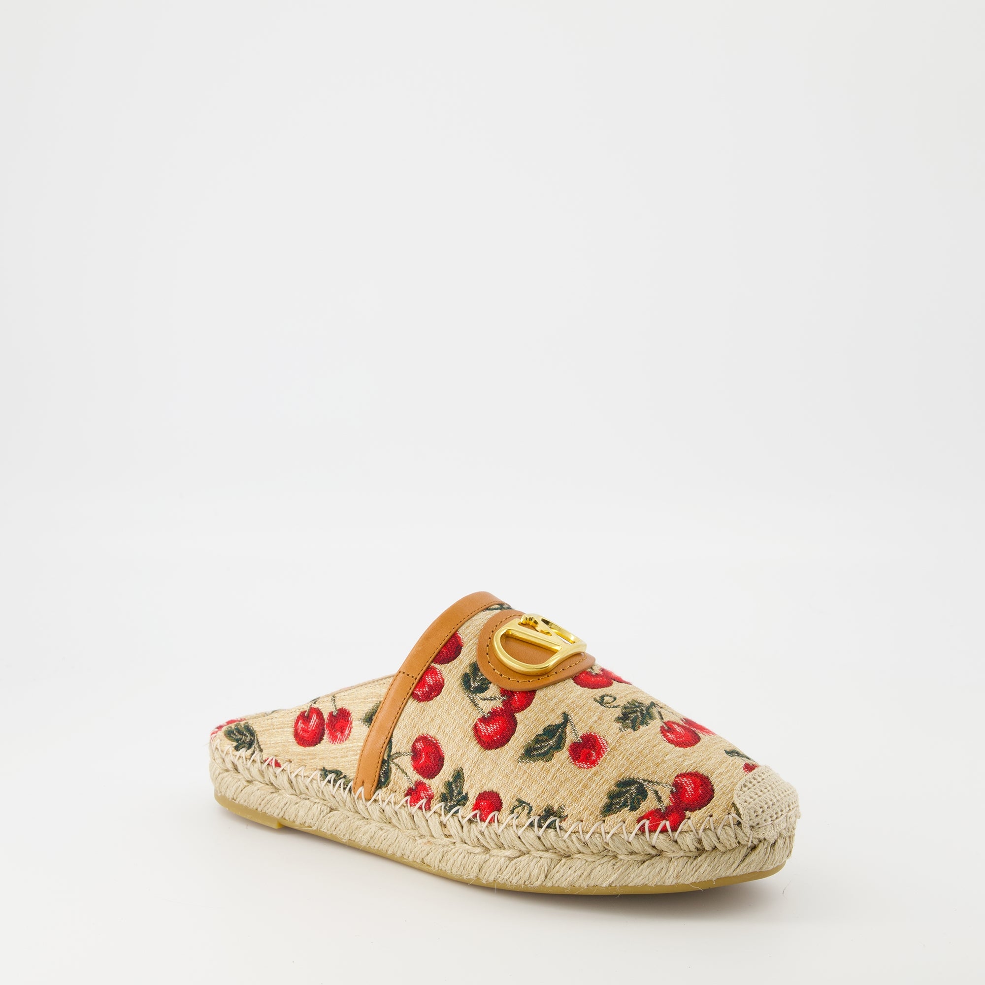 Chaussures ouvertes Mules Cherryfic Valentino Garavani Beige Femme