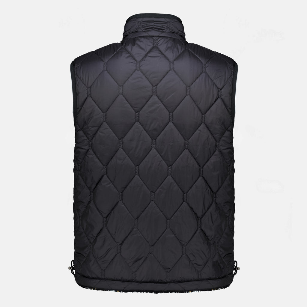 Vestes 리버시블 테디 민소매 재킷 Moncler Noir Homme