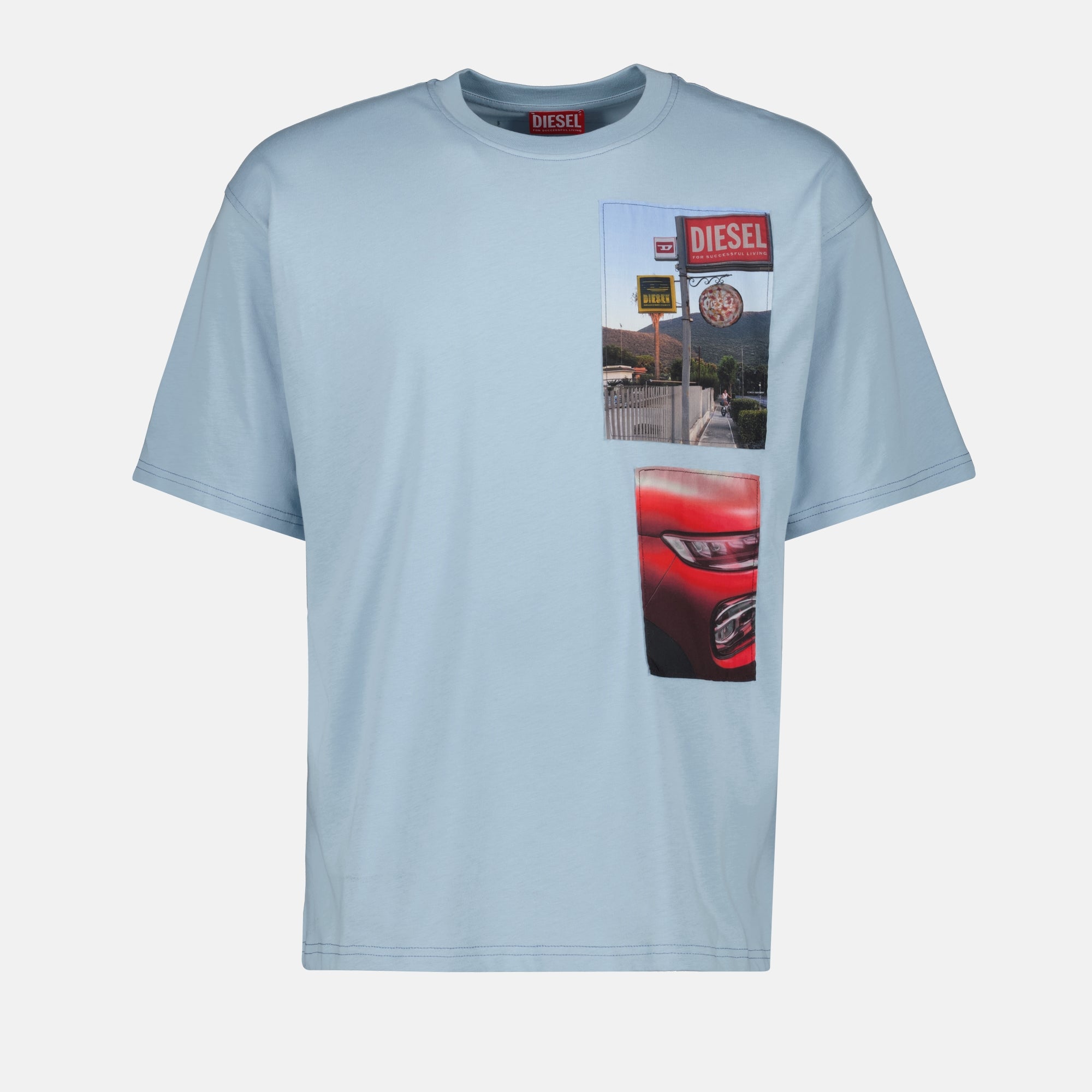 Image de l'article T-shirt T-Box-T3 de la marque Diesel pour Homme - Saison Automne-Hiver 2025 - Vue de Face