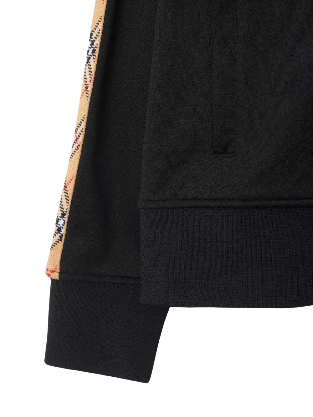 Hoodies Schwarze Trainingsjacke Burberry Schwarz Herren