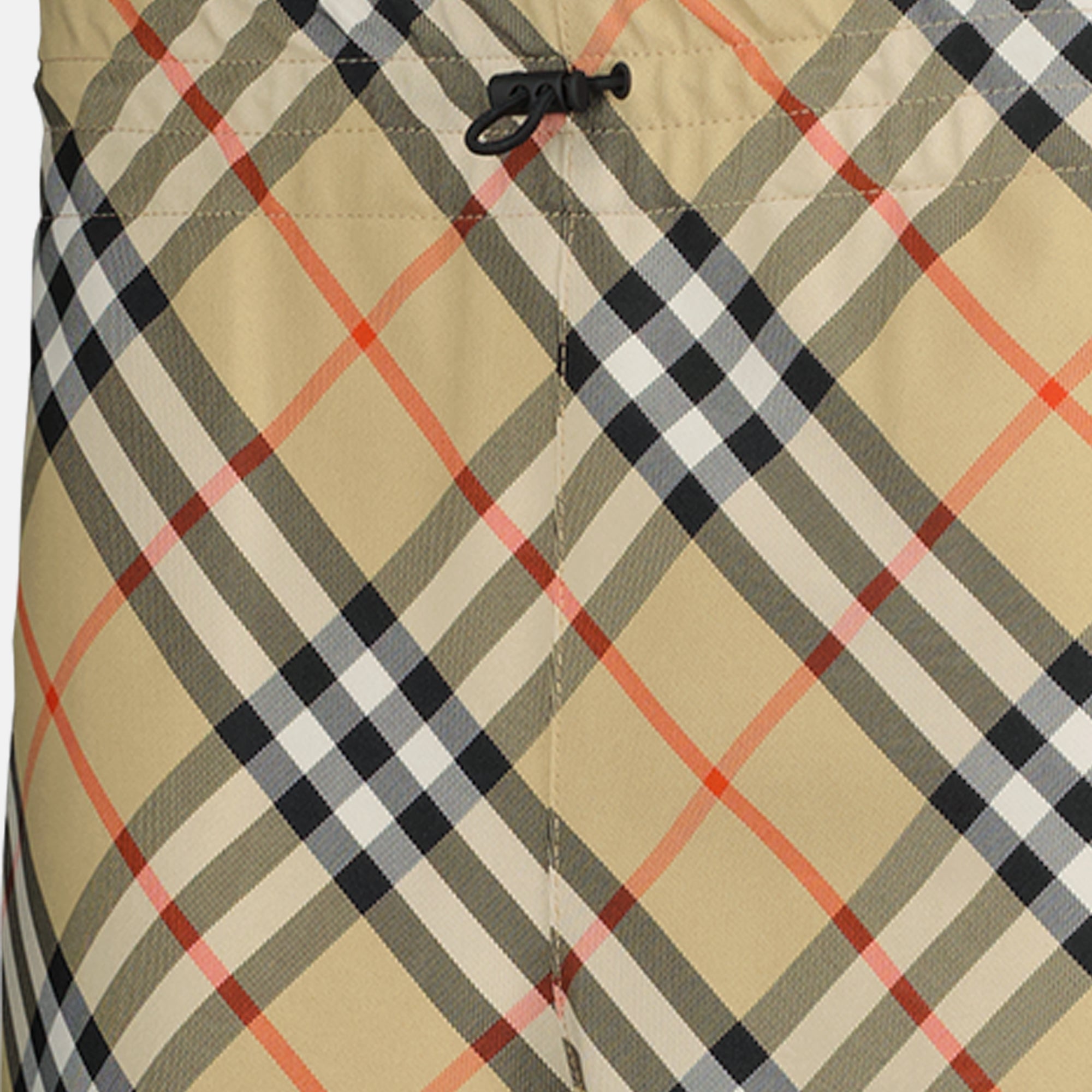 Shorts Shorts a Cuadros Check Burberry Beige Femme