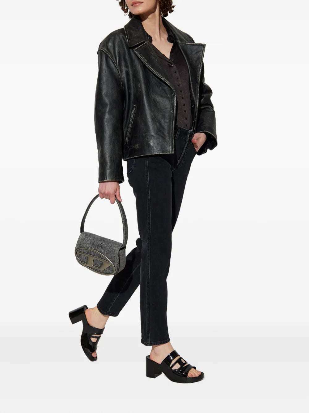 Image de l'article Jean D-Jiann 1992 L.30 de la marque Diesel pour Femme - Saison Automne-Hiver 2025 - Vue de Dos