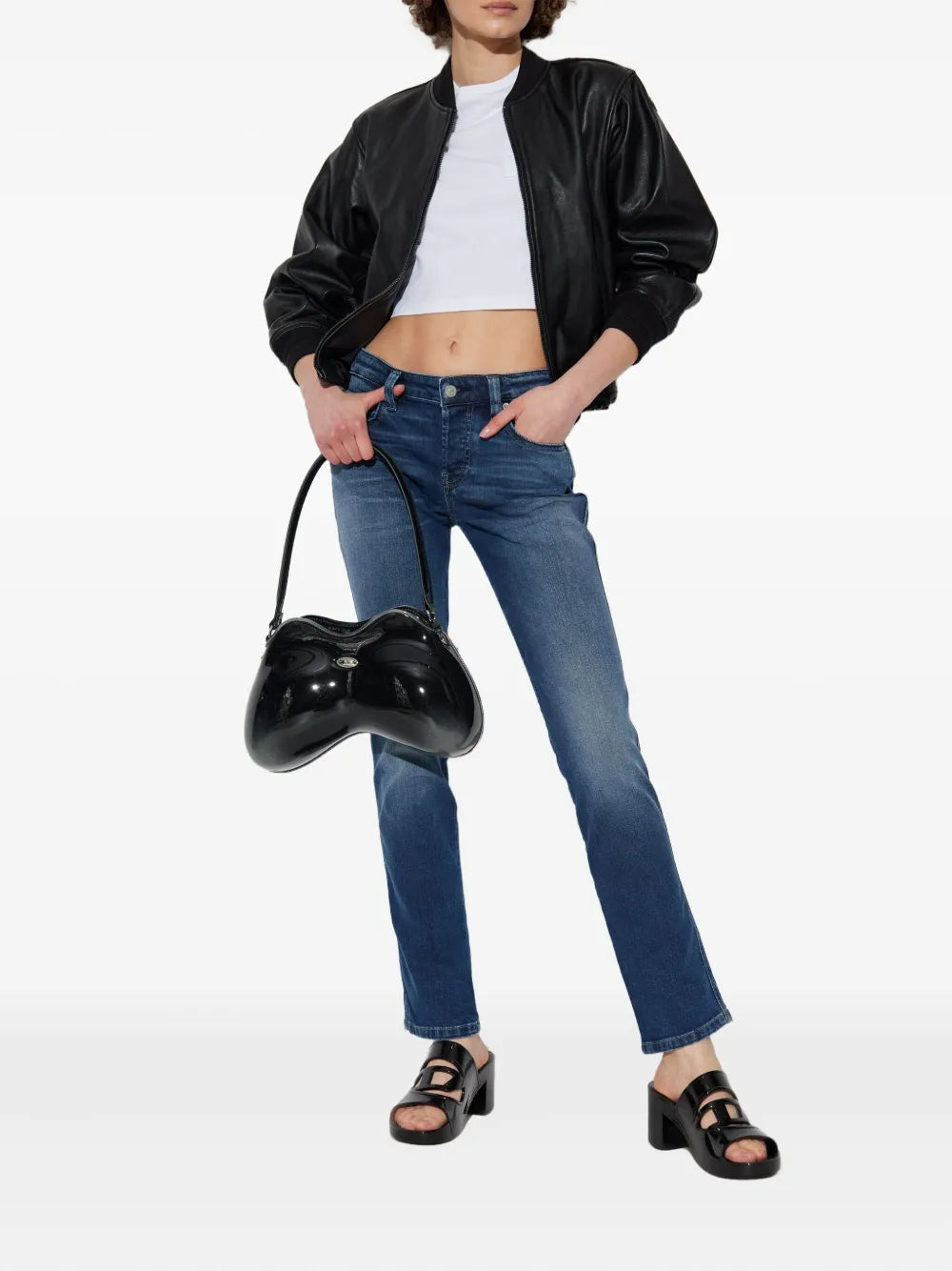 Immagine dell'articolo jeans D-Jiann 1992 L.32 del marchio Diesel per Donna - Stagione Autunno-Inverno 2025 - Vista Posteriore