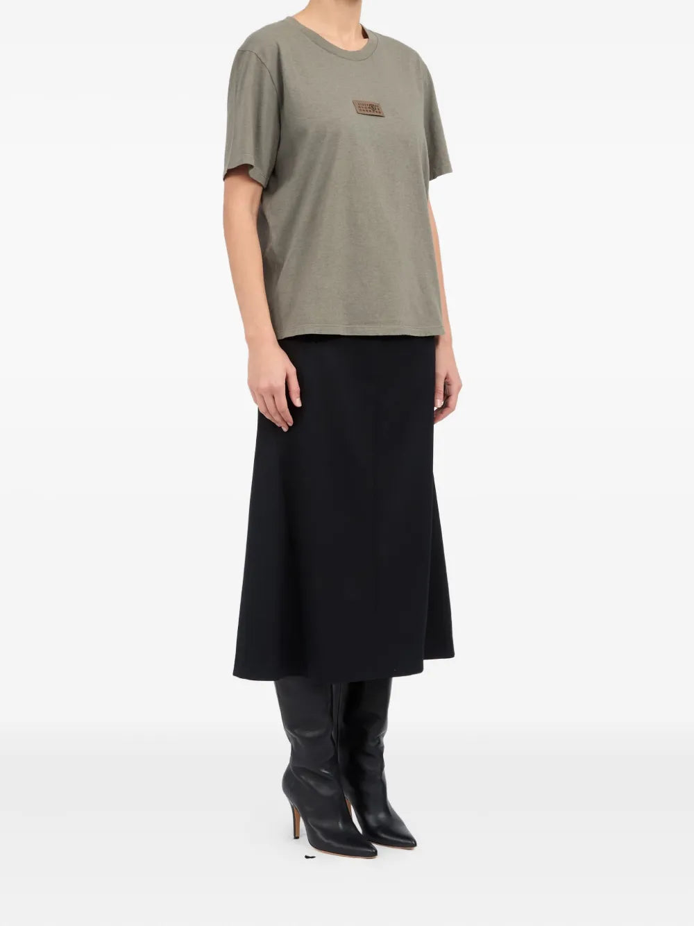 Image de l'article T-shirt Numeric de la marque Mm6 pour Femme - Saison Automne-Hiver 2025 - Vue détaillée_1