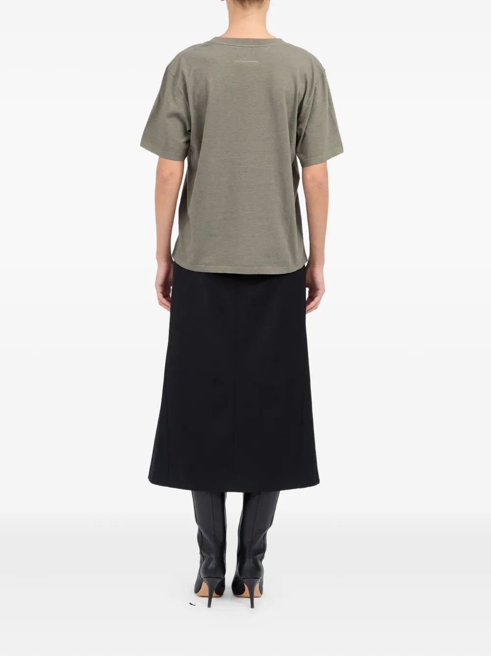 Image de l'article T-shirt Numeric de la marque Mm6 pour Femme - Saison Automne-Hiver 2025 - Vue détaillée_4