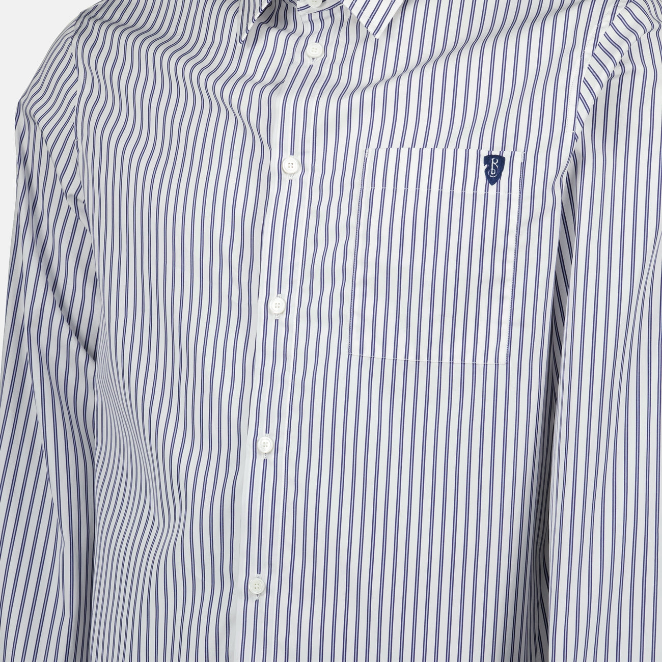 Shirts Striped Shirt Burberry Blue Homme