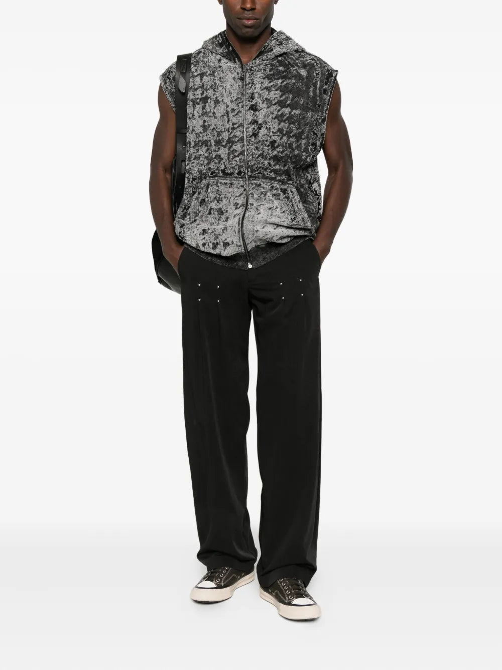 Image de l'article Veste sans manches S-Melchor de la marque Diesel pour Homme - Saison Automne-Hiver 2025 - Vue de Dos