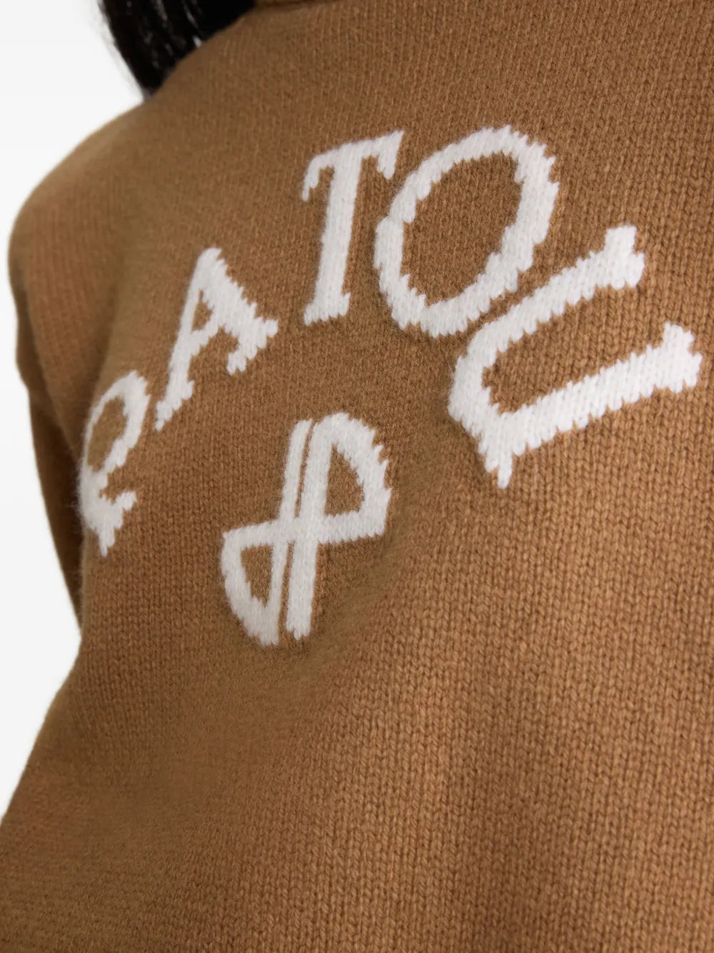 Image de l'article Pull en laine de la marque Patou pour Femme - Saison Automne-Hiver 2025 - Vue détaillée_5