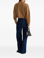 Bild des Patou Wollpullovers für Frauen - Herbst-Winter 2025 - Detailansicht_1