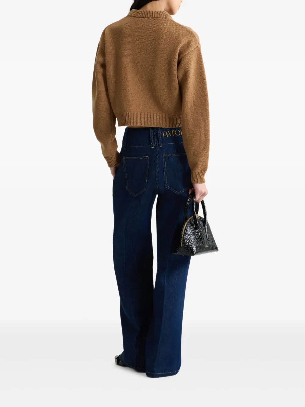 Image de l'article Pull en laine de la marque Patou pour Femme - Saison Automne-Hiver 2025 - Vue détaillée_1