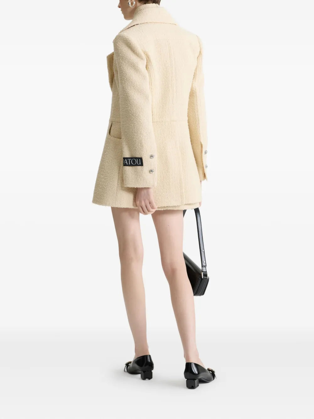 Image of the Patou Women's Tweed Jacket - Autumn-Winter 2025 - Detailed View 1