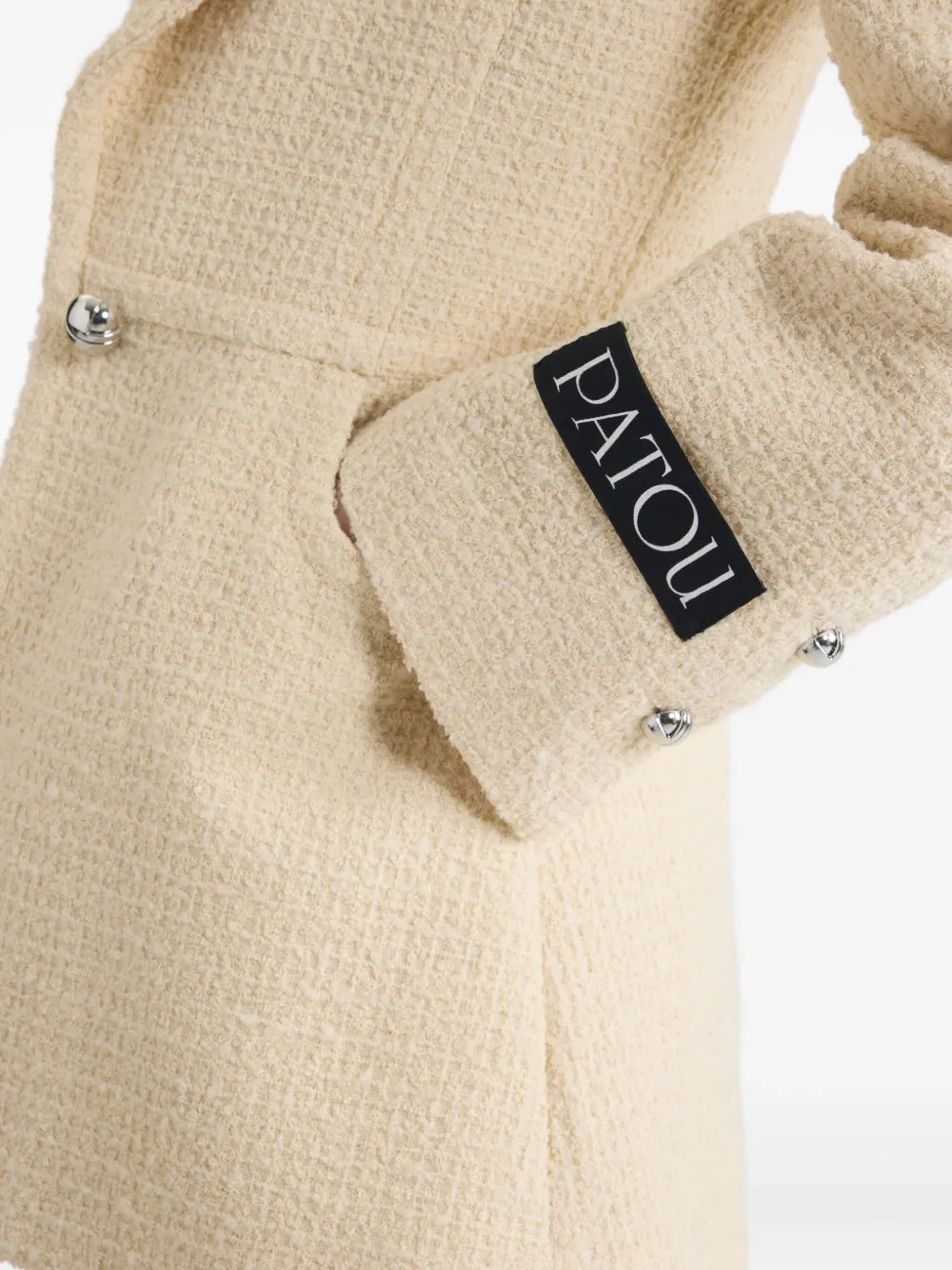 Image of the Patou Women's Tweed Jacket - Autumn-Winter 2025 - Detailed View 4