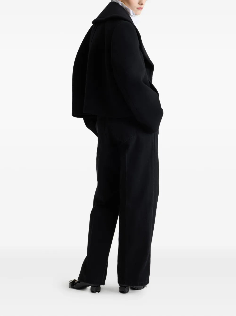 Image de l'article Veste en laine de la marque Patou pour Femme - Saison Automne-Hiver 2025 - Vue détaillée_1