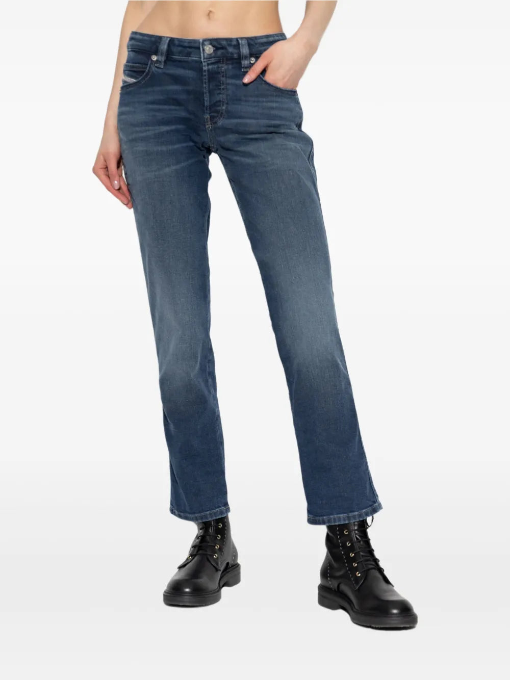 Immagine dei Jeans D-Jiann 1992 L.30 del marchio Diesel per Donna - Stagione Autunno-Inverno 2025 - Vista Dettagliata_1
