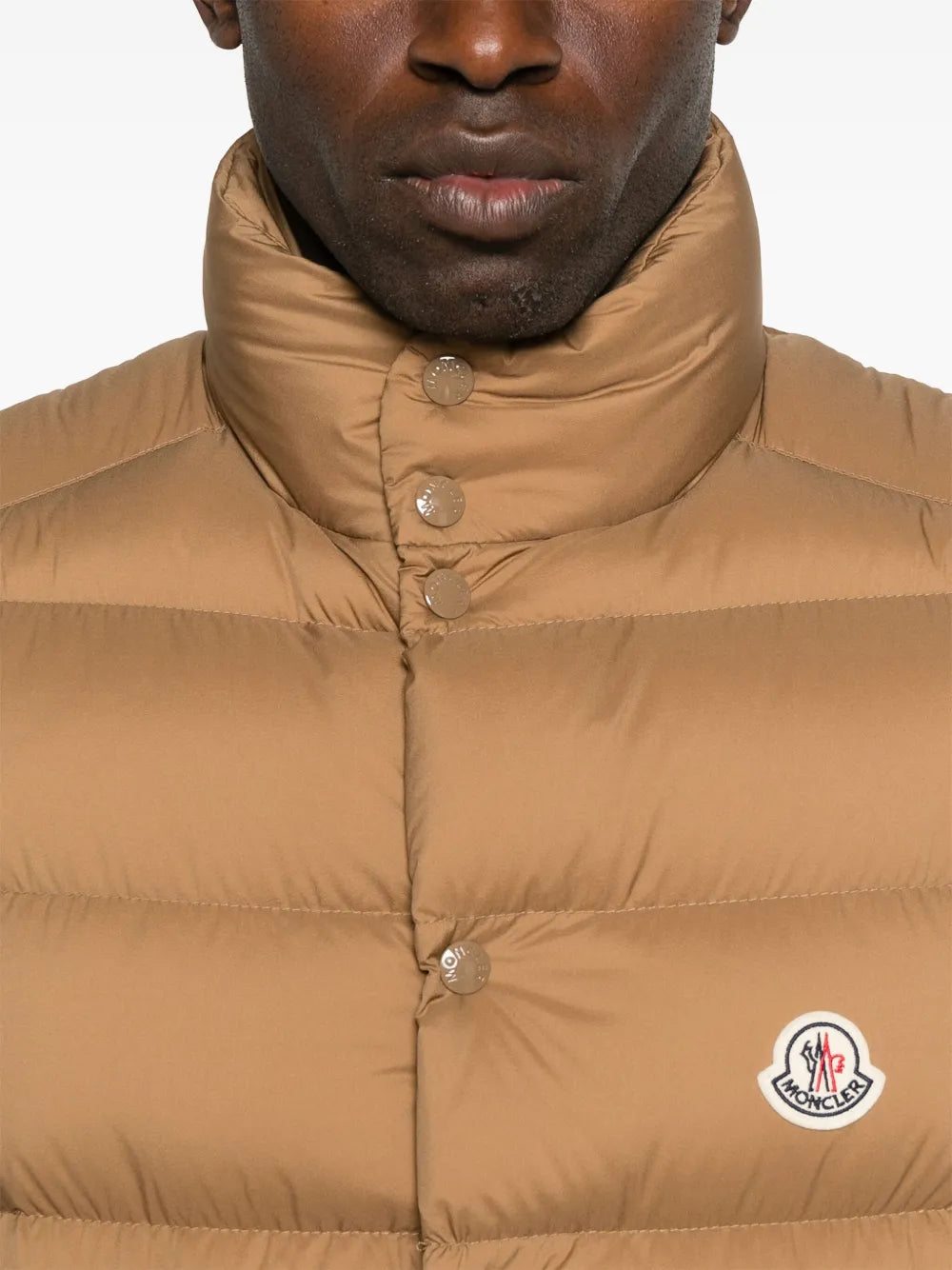 Vestes Tibb Ärmellose Daunenjacke Moncler Beige Homme