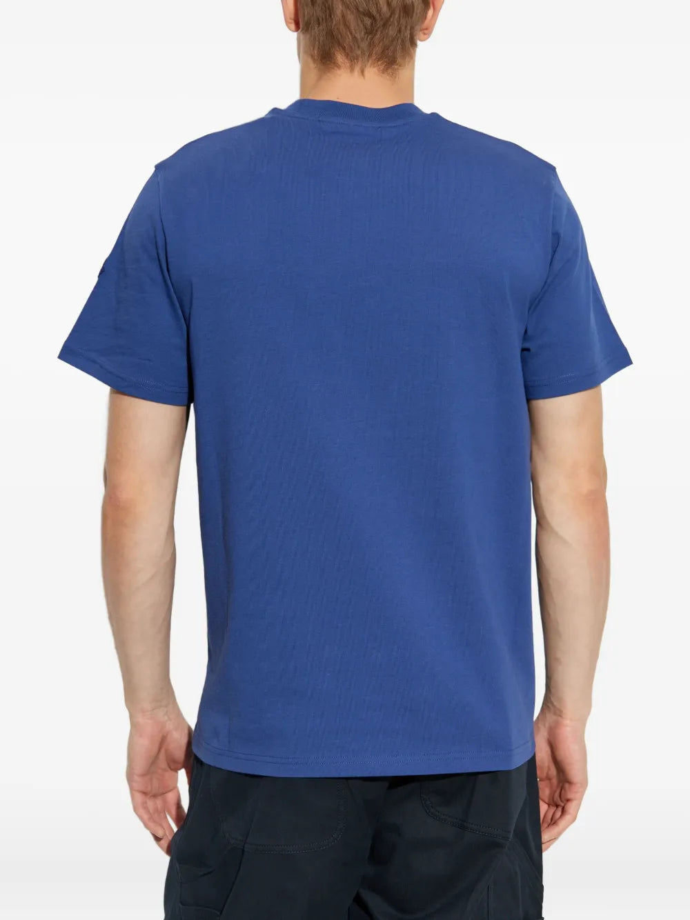 T-Shirts Logo T-Shirt Moncler Dunkelblau Herren