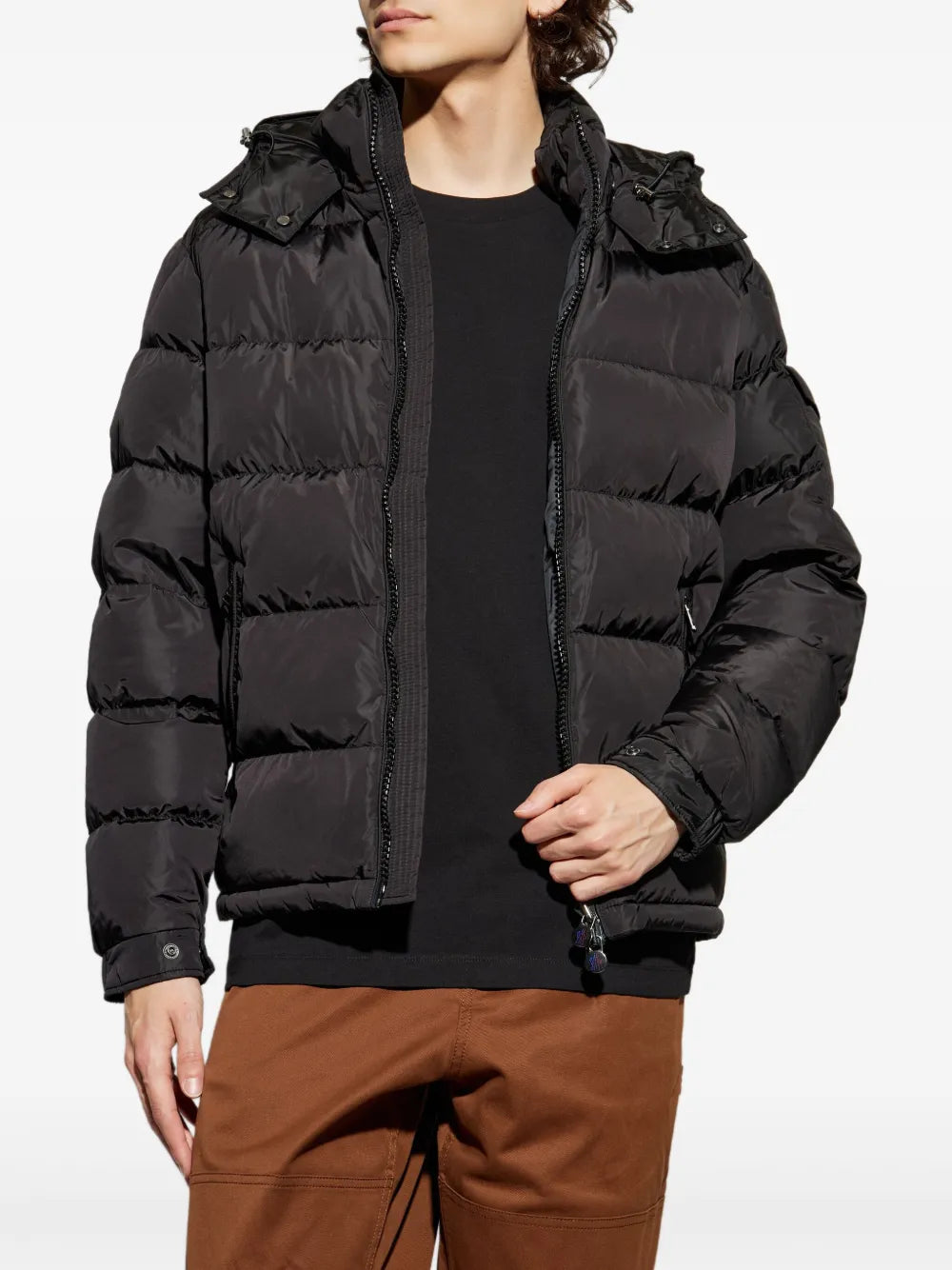 Mäntel Maya Daunenjacke Moncler Schwarz Herren
