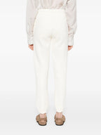 Pantalons Pantaloni della tuta Moncler Blanc Femme