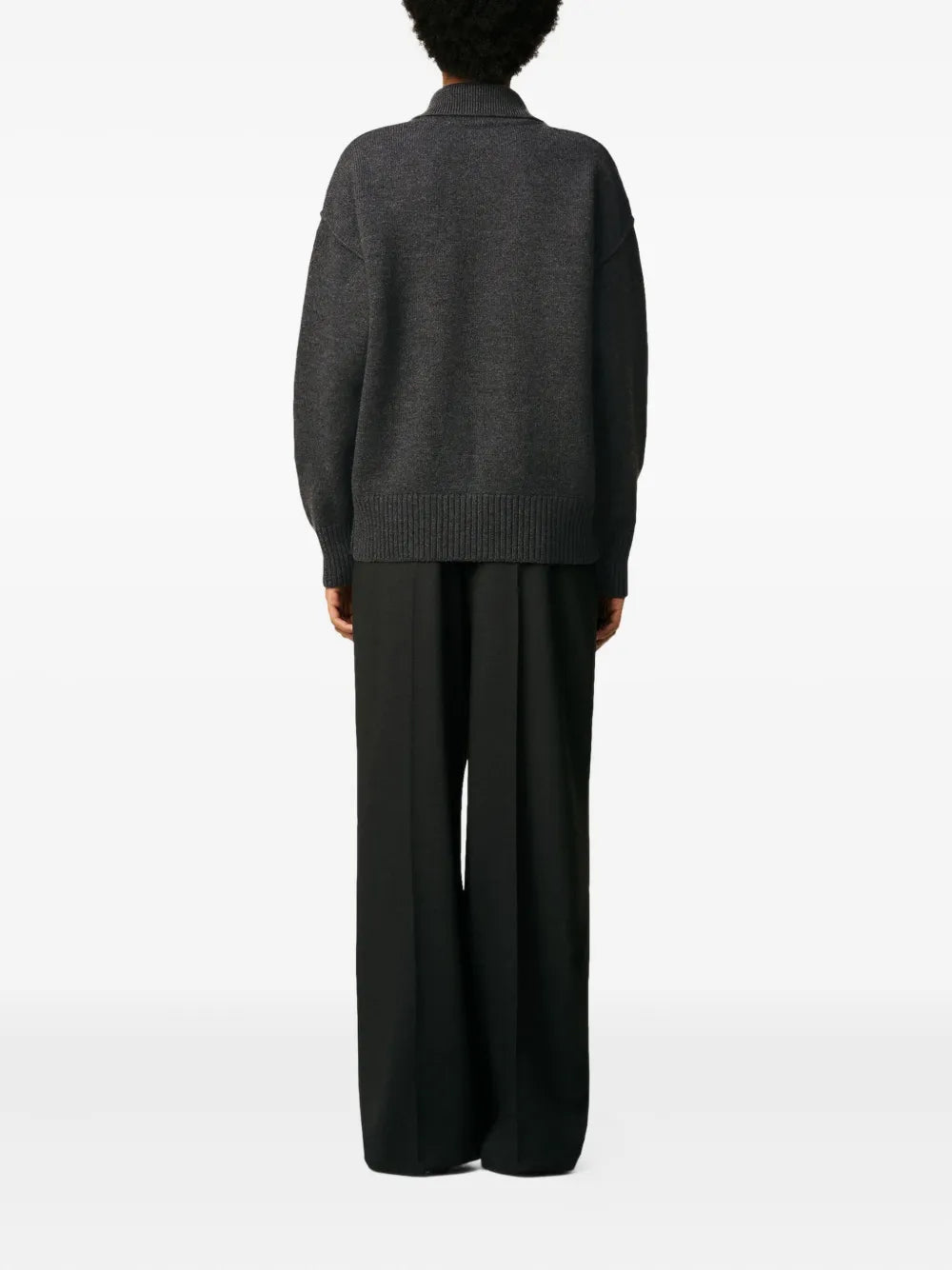 Polos Polo en laine Ami PARIS Gris Homme