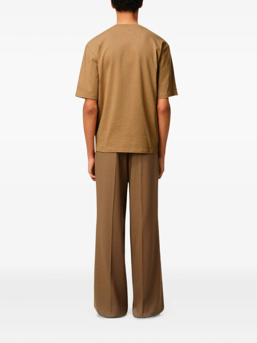 Image de l'article T-shirt en coton de la marque Ami PARIS pour Unisex - Saison Automne-Hiver 2025 - Vue détaillée_1