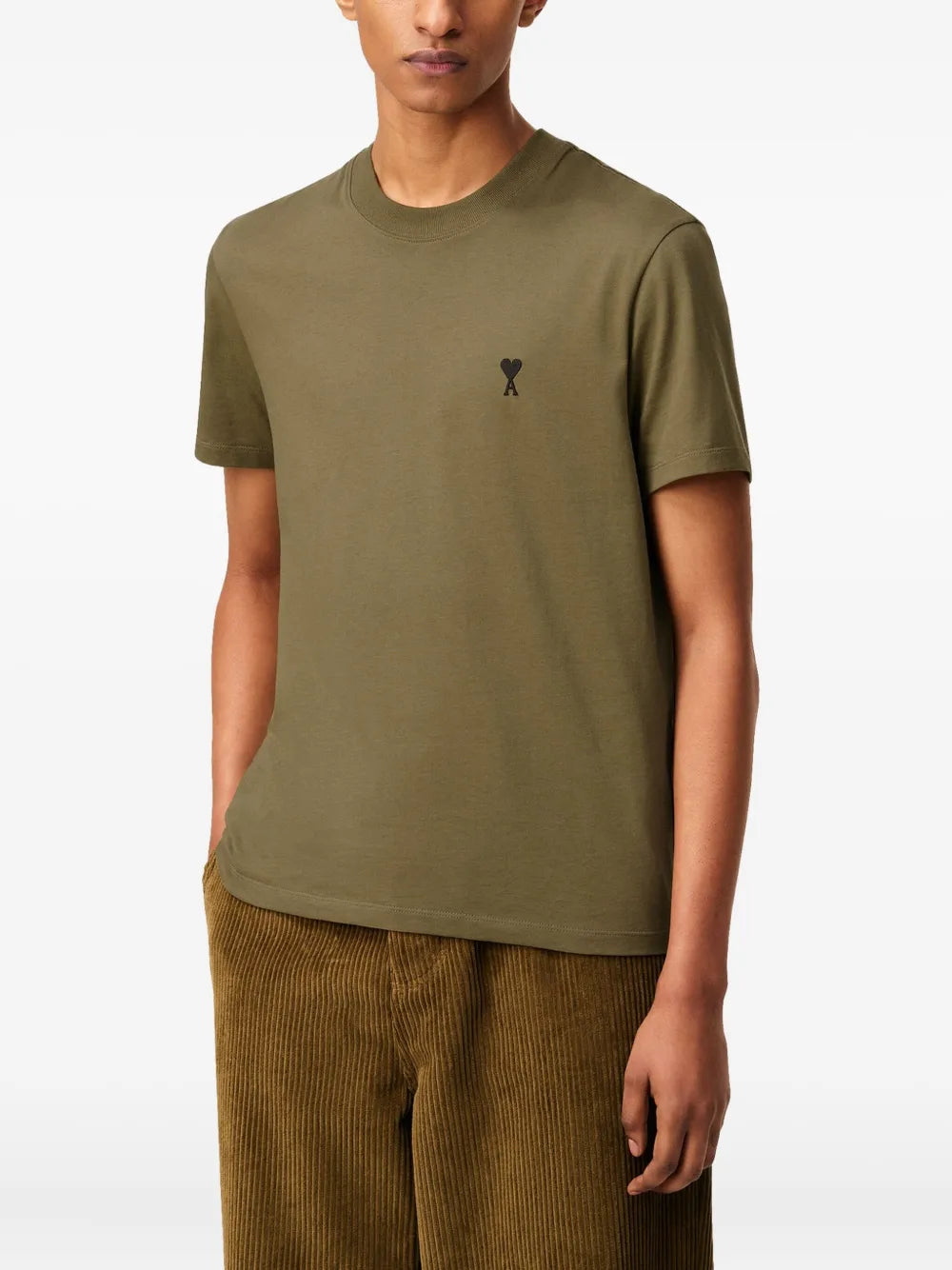 Bild des Heart Ami T-Shirts der Marke Ami PARIS für Herren - Herbst-Winter Saison 2025 - Detailansicht 5