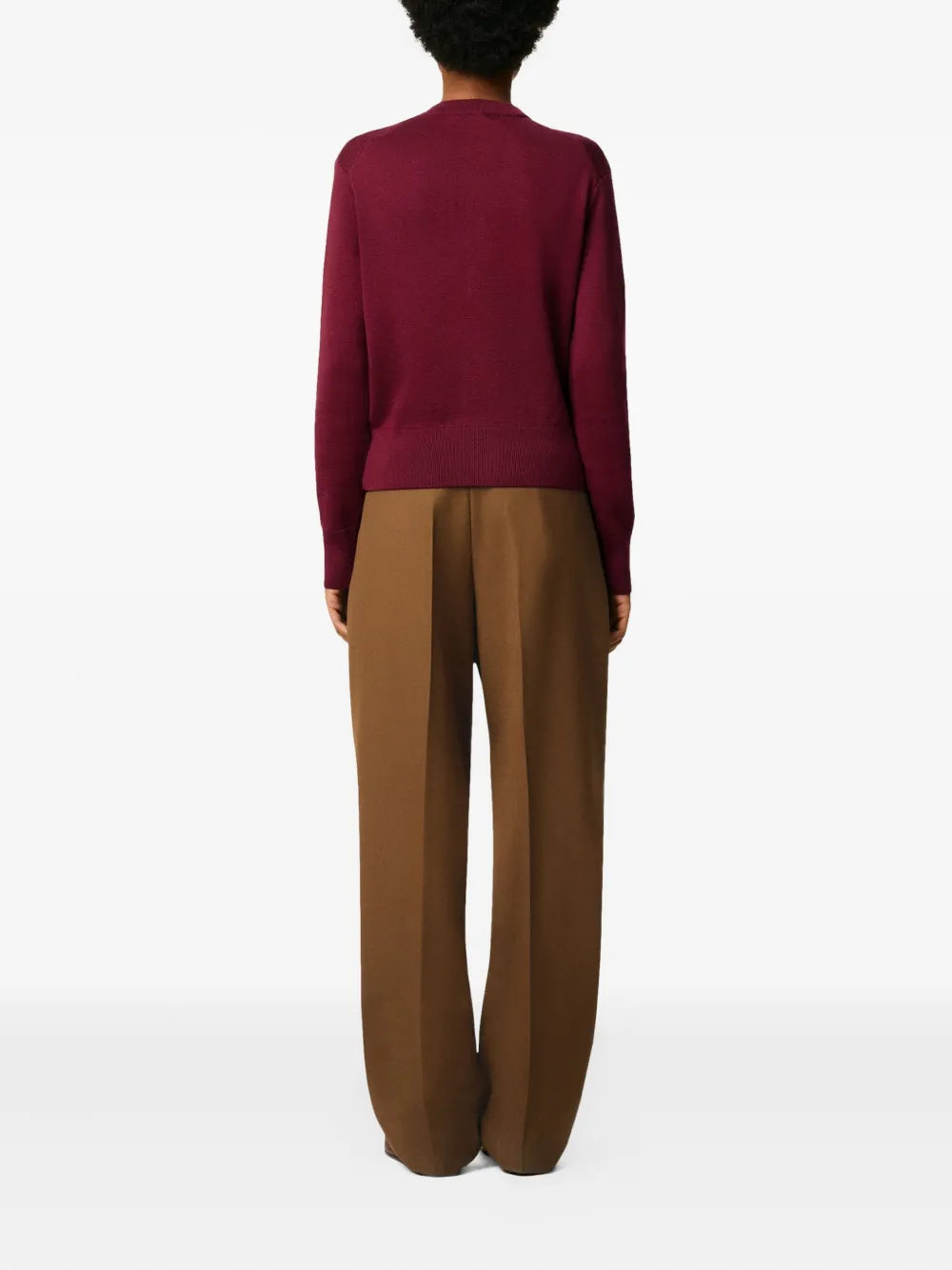 Image de l'article Cardigan AMI de coeur de la marque Ami PARIS pour Femme - Saison Automne-Hiver 2025 - Vue détaillée_4