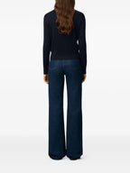 Imagem do cardigan AMI de coração da marca Ami PARIS para Mulheres - Temporada Outono-Inverno 2025 - Vista Detalhada_4