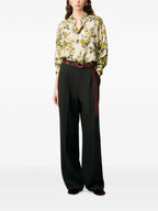 Imagen de la camisa de flores de la marca Ami PARIS para Unisex - Temporada Otoño-Invierno 2025 - Vista Trasera