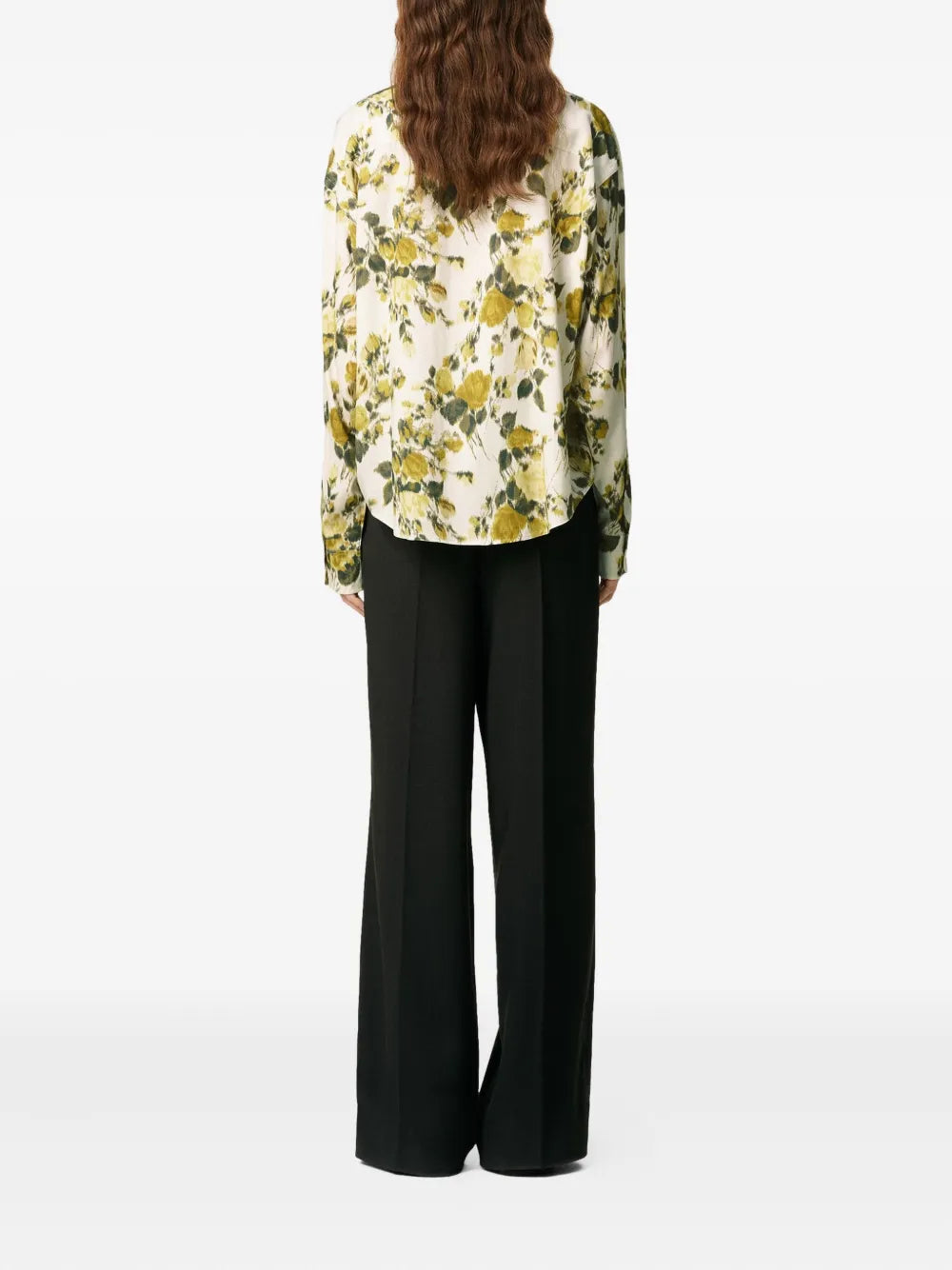 Imagem da camisa floral da marca Ami PARIS para Unisex - Temporada Outono-Inverno 2025 - Vista Detalhada_4