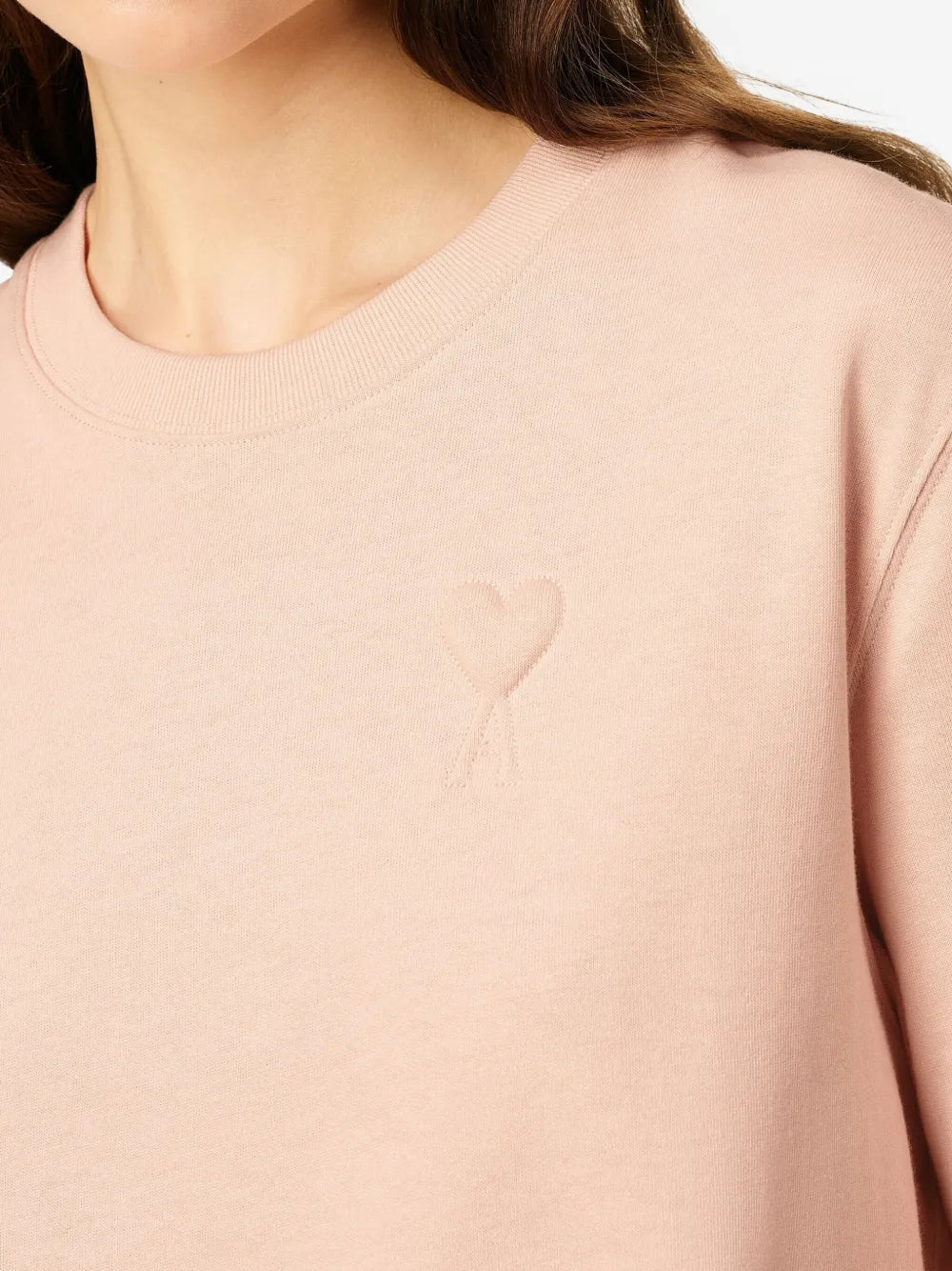 Image de l'article T-shirt logo de la marque Ami PARIS pour Unisex - Saison Automne-Hiver 2025 - Vue détaillée_5