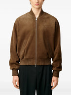 Imagen del artículo Bomber de cuero nobuck de la marca Ami PARIS para Hombre - Temporada Otoño-Invierno 2025 - Vista Detallada_5