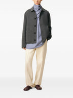 Imagen de la chaqueta burbuja de lana de la marca Ami PARIS para Hombre - Temporada Otoño-Invierno 2025 - Vista Trasera