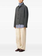 Imagen de la chaqueta burbuja de lana de la marca Ami PARIS para Hombre - Temporada Otoño-Invierno 2025 - Vista Detallada 1