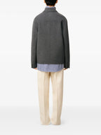 Imagen de la chaqueta burbuja de lana de la marca Ami PARIS para Hombre - Temporada Otoño-Invierno 2025 - Vista Detallada 4