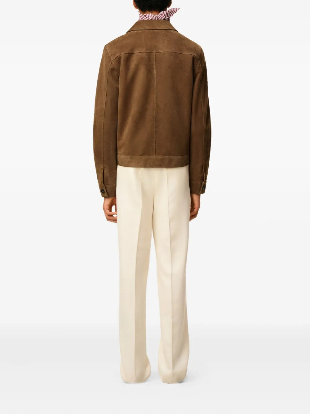 Image of the Ami Heart Jacket from the brand Ami PARIS for Men - Autumn-Winter 2025 - Detailed View 4