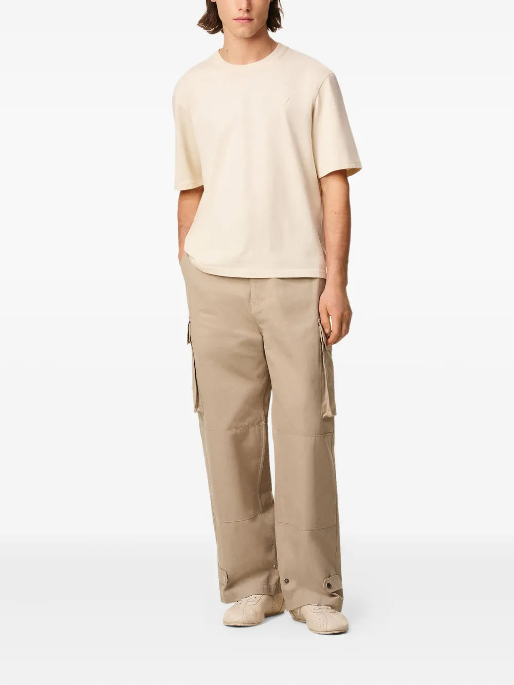 Pantalons Pantalon Cargo Ami PARIS Beige Homme