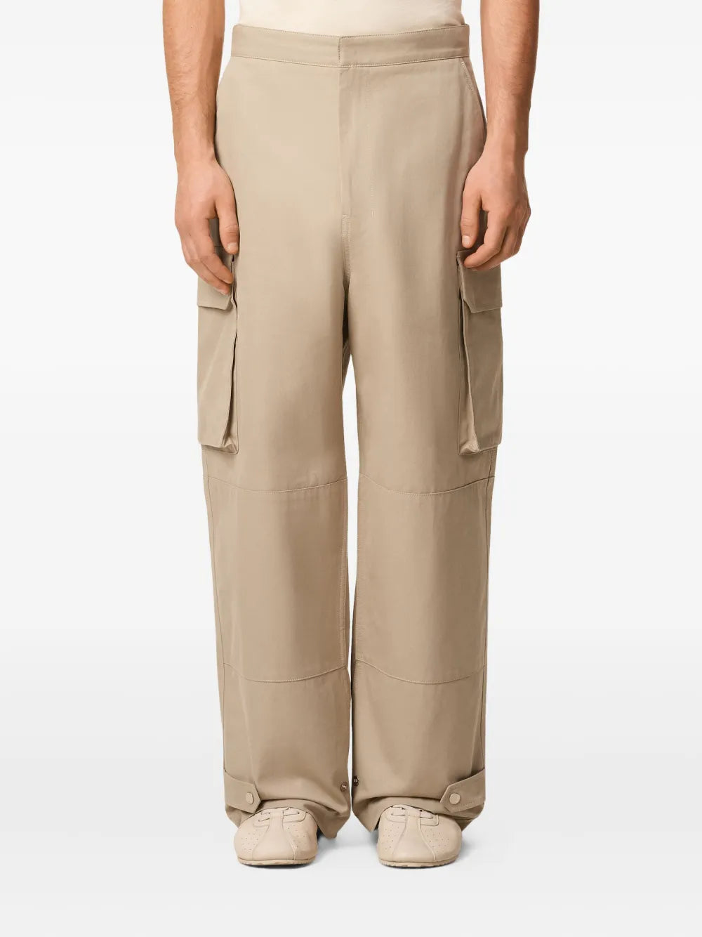 Pantalons Pantalon Cargo Ami PARIS Beige Homme
