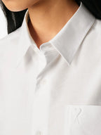 Imagen del artículo Camisa blanca de la marca Ami PARIS para Unisex - Temporada Otoño-Invierno 2025 - Vista Detallada 8