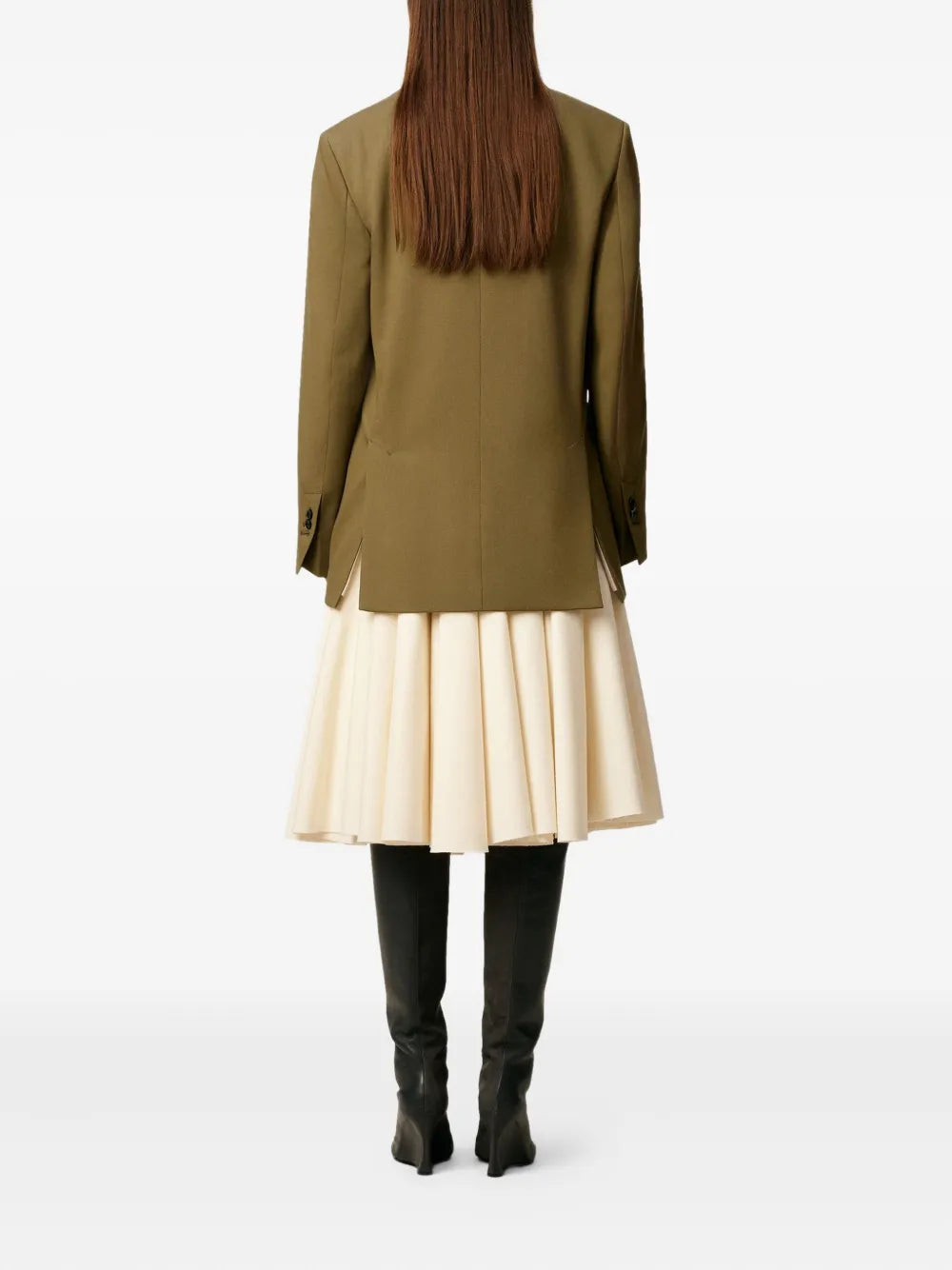 Image de l'article Blazer deux boutons de la marque Ami PARIS pour Femme - Saison Automne-Hiver 2025 - Vue détaillée_4