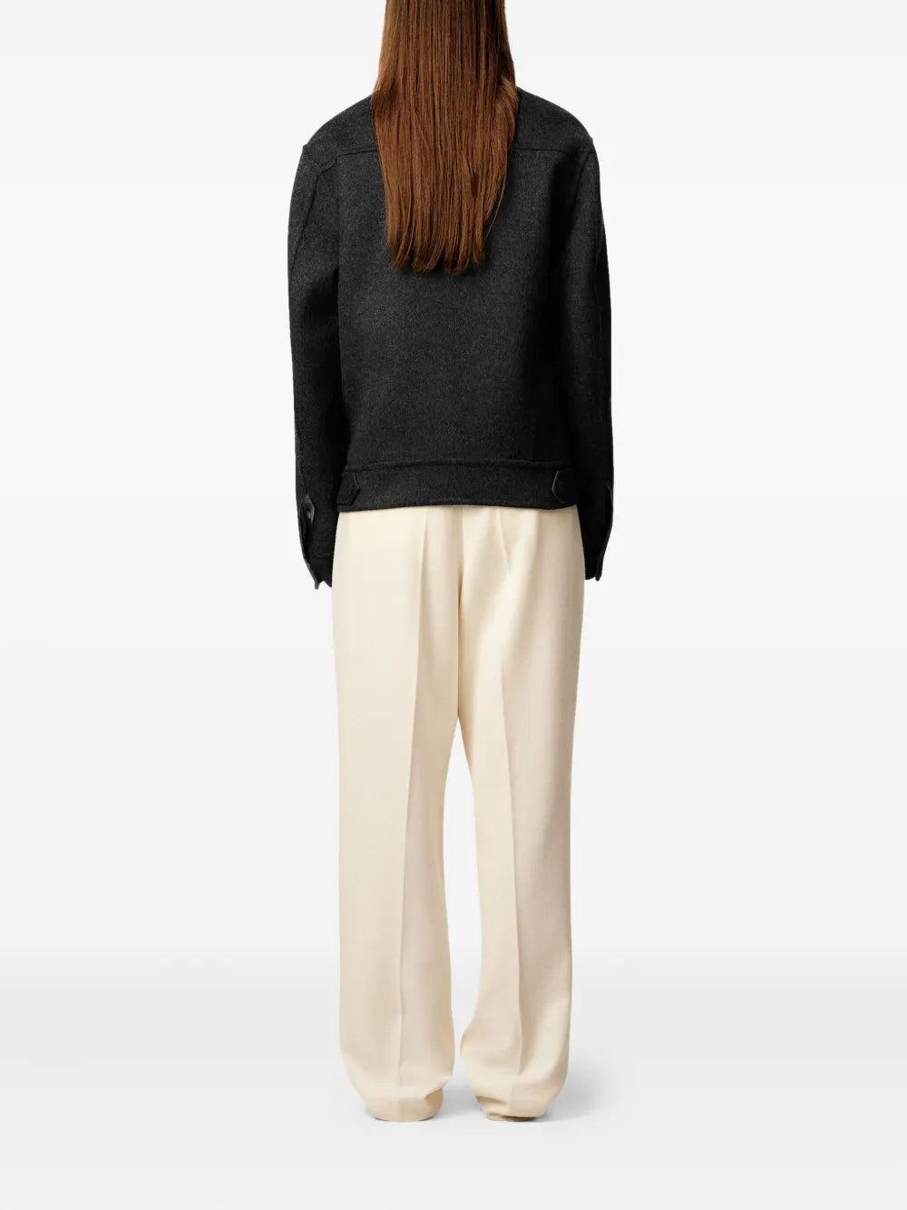 Image de l'article Veste Trucker de la marque Ami PARIS pour Unisex - Saison Automne-Hiver 2025 - Vue détaillée_1