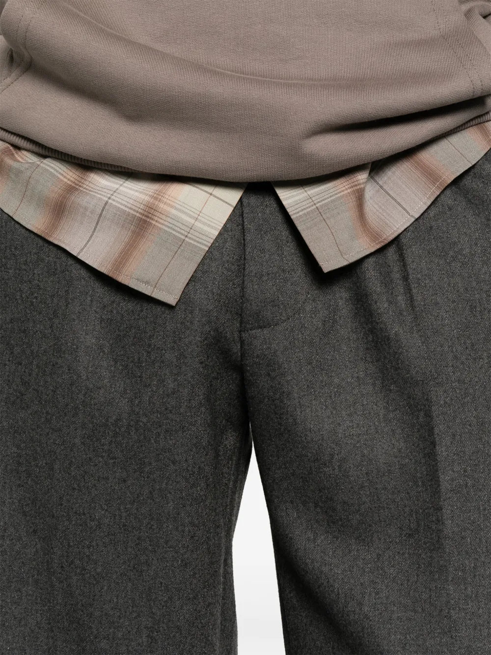 Pantalons Flanellhosen Drole De Monsieur Gris Homme