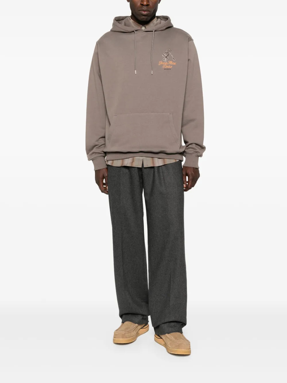 Pantalons Flanellhosen Drole De Monsieur Gris Homme