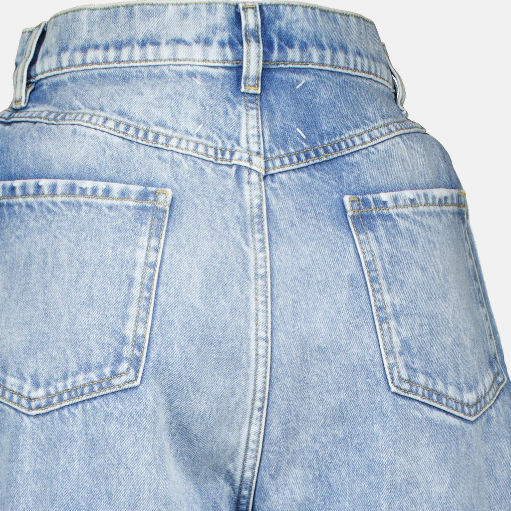 Pantalons Cut-Out Blaue Jeans Maison Margiela Bleu Femme
