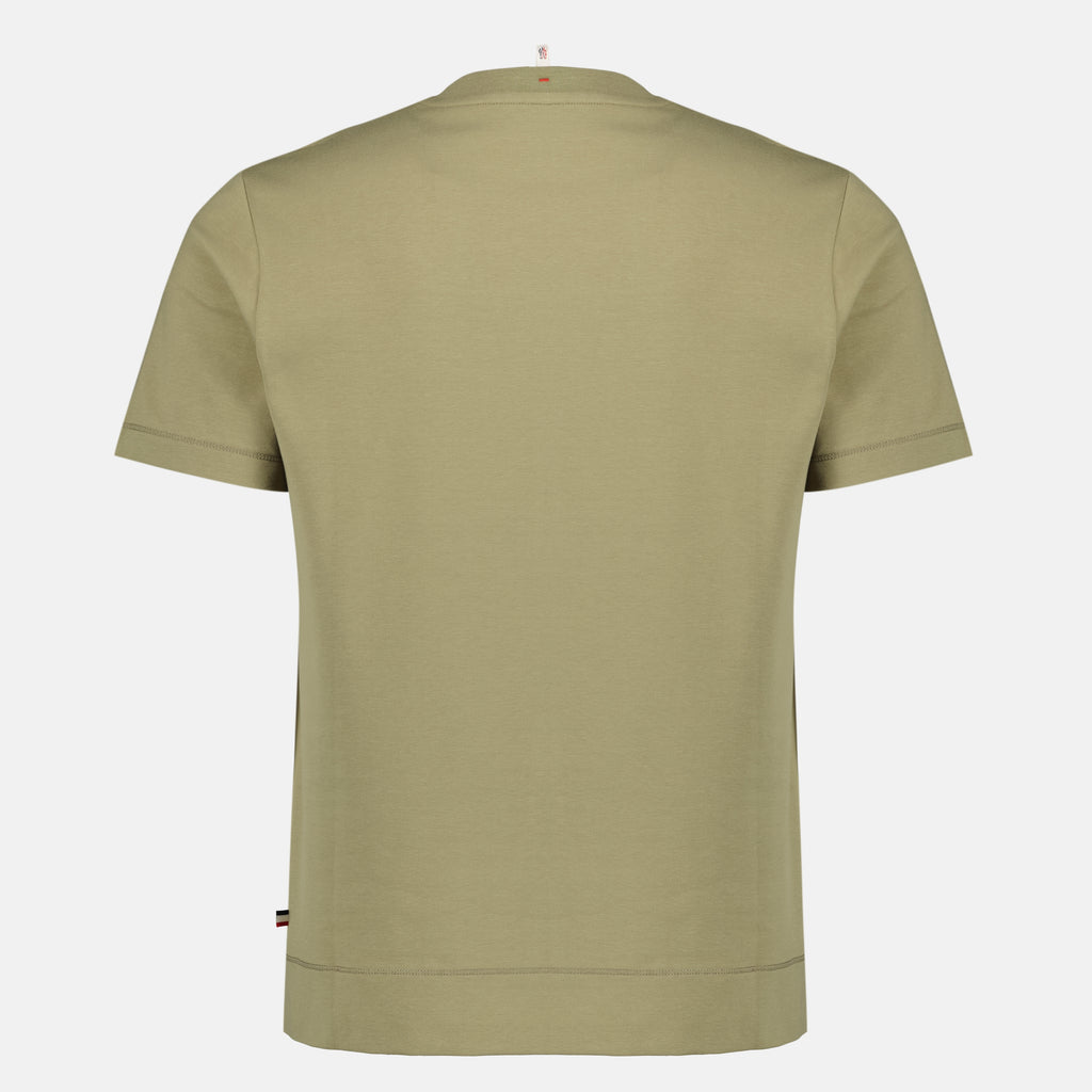 T-shirts Set di tre t-shirt in cotone nero, beige e khaki Moncler Grenoble Multicolore Homme